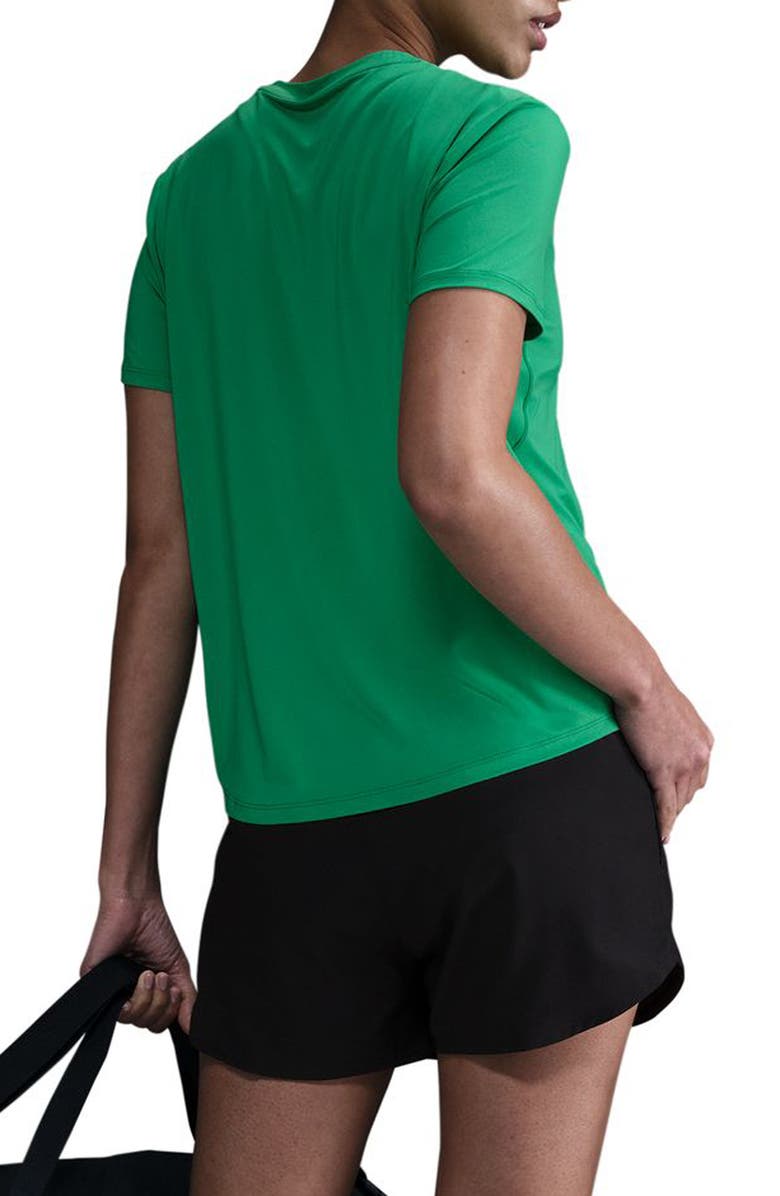 Nike One Classic Dri-FIT Training Top, Alternate, color, Green/ Black