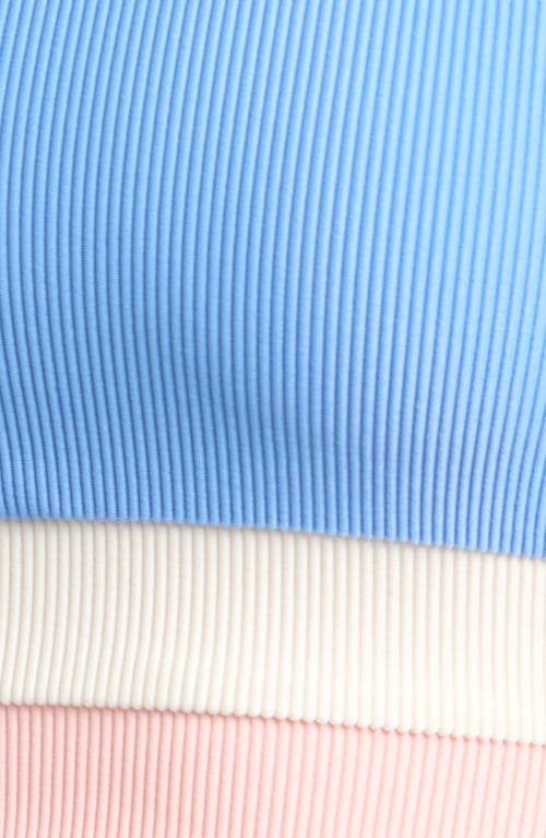 Beach Riot Mackenzie Top In Alps Color Block In Blue