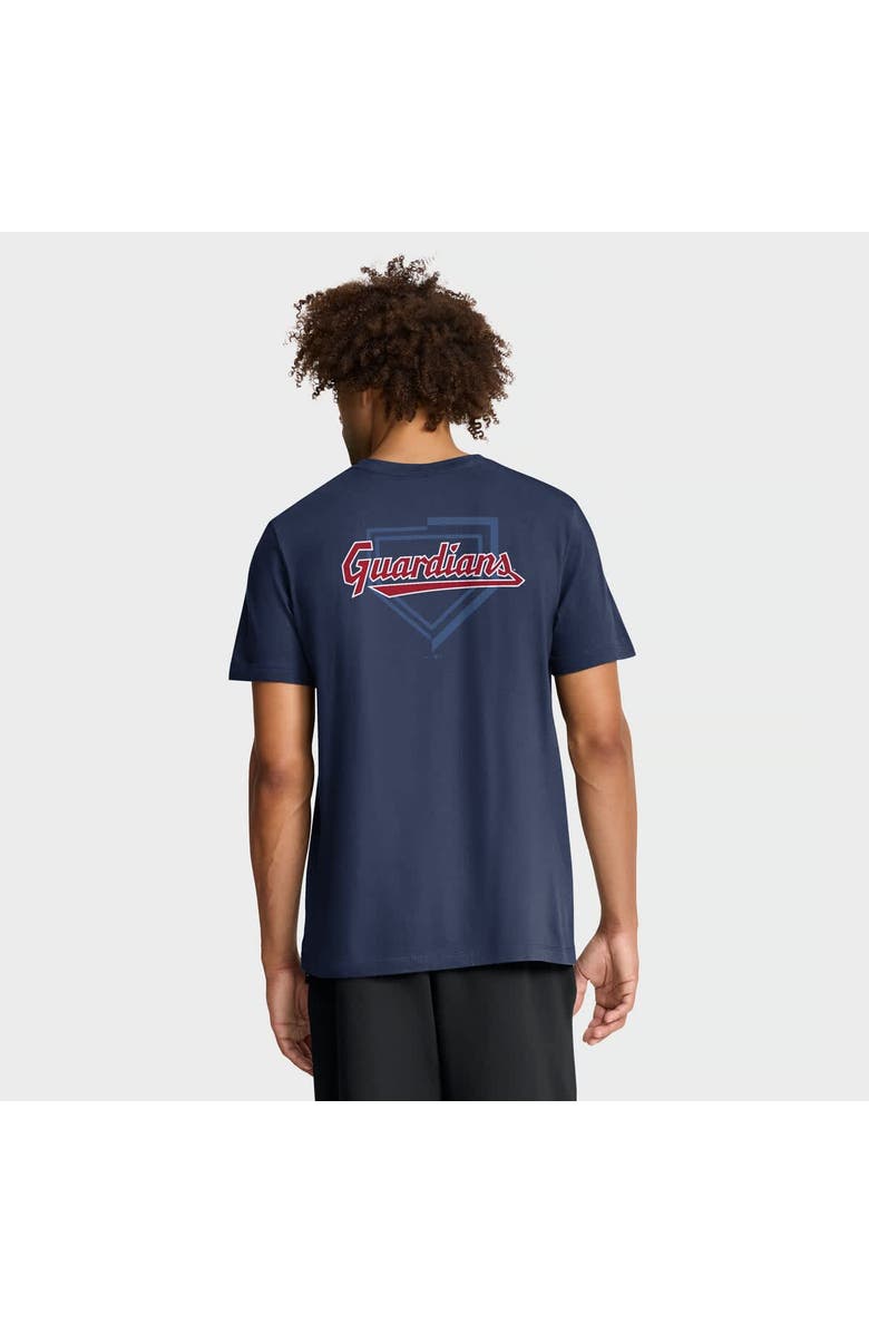 Nike Men's Nike Navy Cleveland Guardians Primetime 2-Hit T-Shirt, Alternate, color, Navy