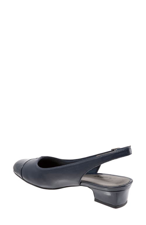 Trotters 'dea' Slingback In Blue