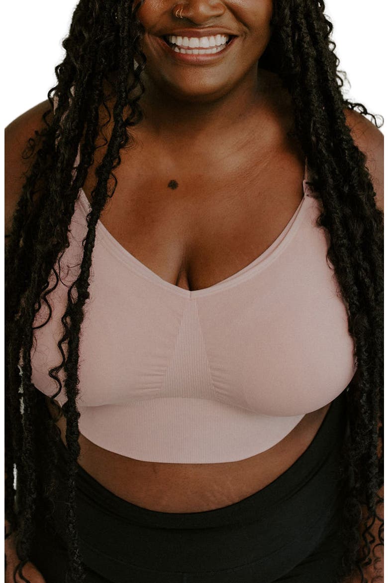 Bashful Maternity & Nursing Bra, Main, color, PETAL