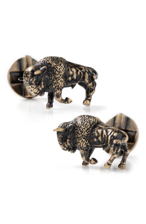 Bison Cuff Links