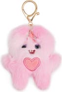 Leith Plush Heart Monster Bag Charm