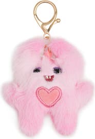 Leith Plush Heart Monster Bag Charm