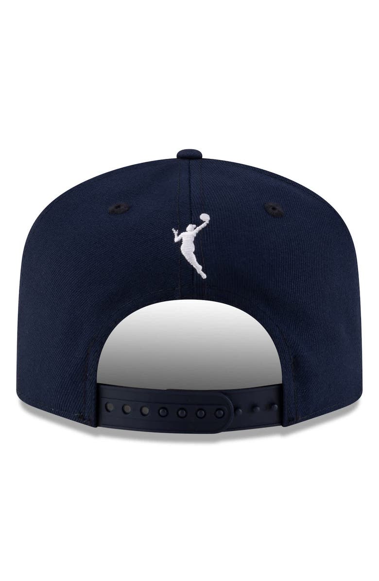 New Era Unisex New Era Navy/Blue Minnesota Lynx 2025 WNBA Draft A-Frame 9FIFTY Snapback Hat, Alternate, color,
