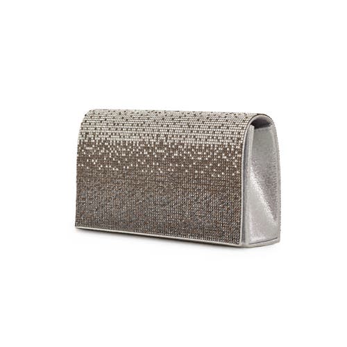Lady Couture Rhinestone Envelope Clutch Bag In Multi