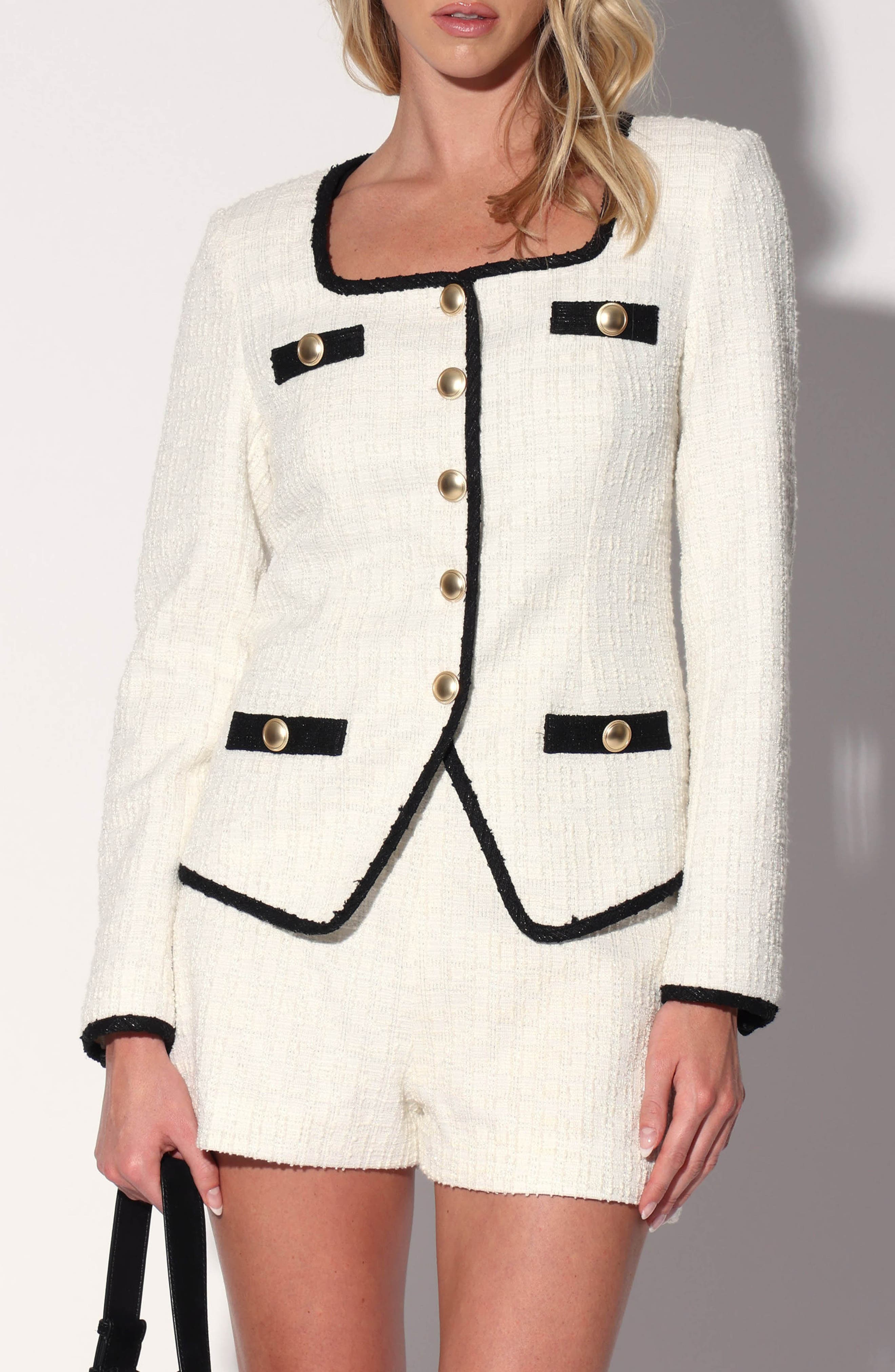 Walter Baker Jacey Tweed Jacket