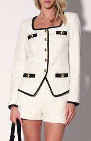 Walter Baker Jacey Tweed Jacket