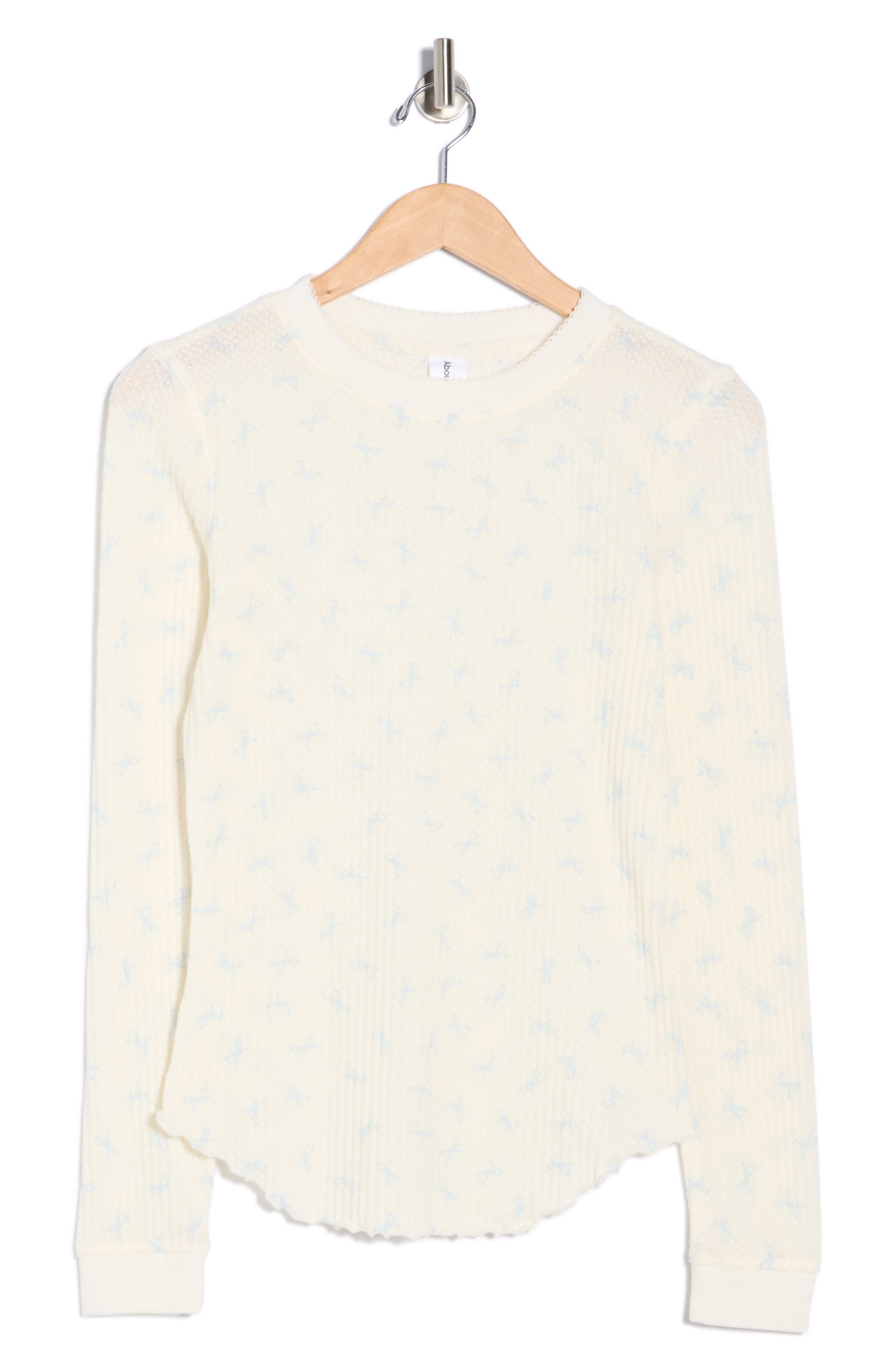 Abound Long Sleeve Waffle Knit Top (Women) | Nordstromrack