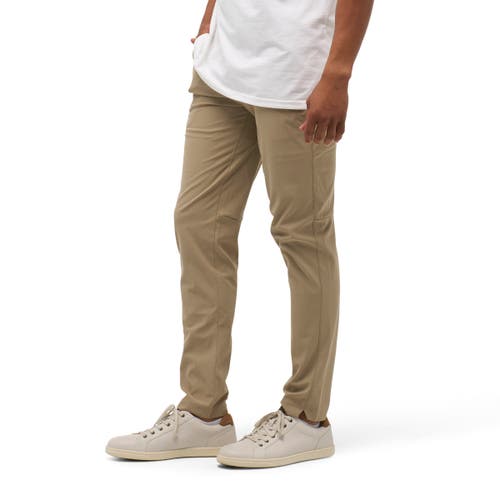 Shop Nomatic The Outset Slim Fit Pant In Khaki