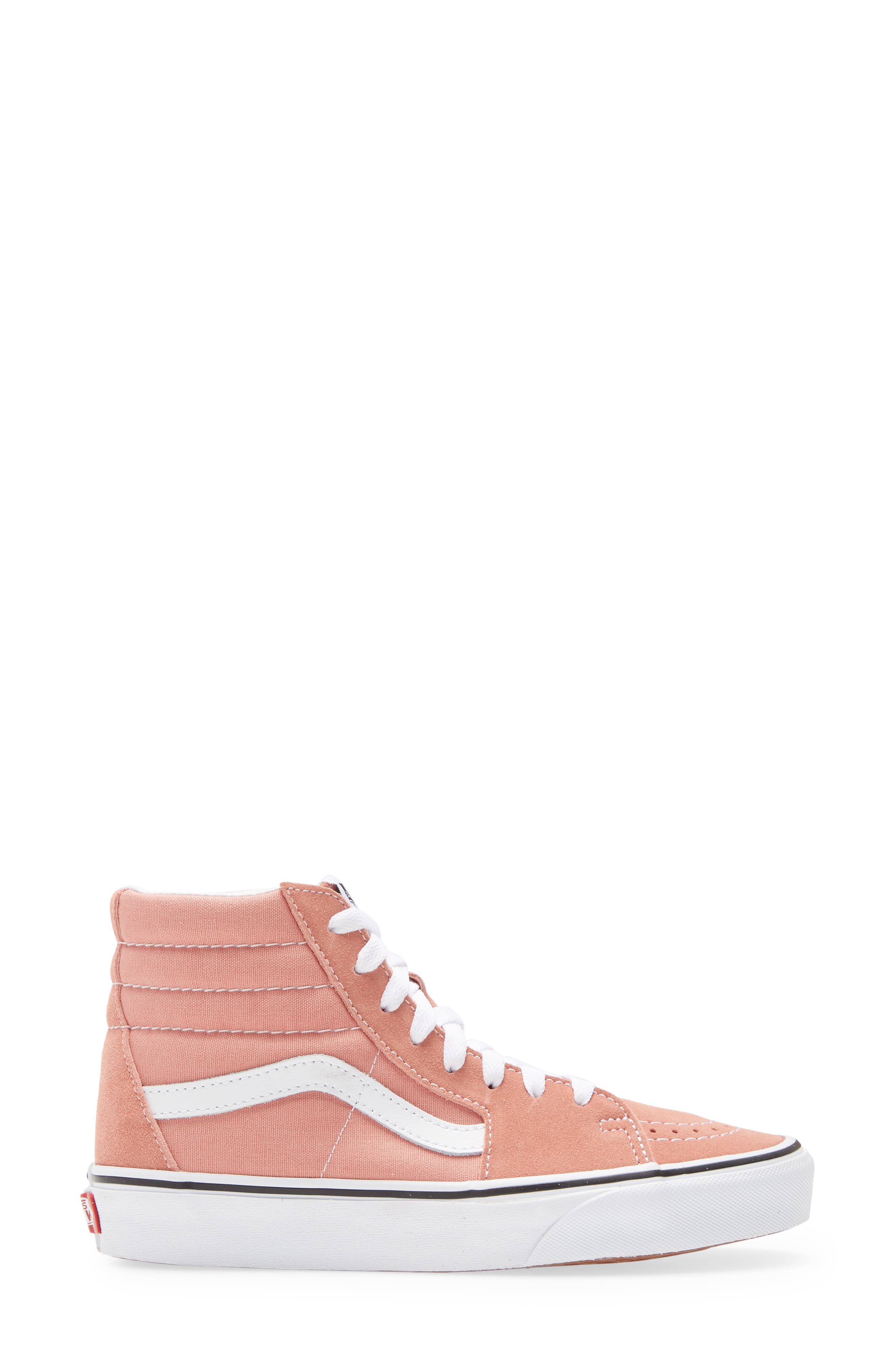 Sk8-HI Platform Lace-Up Sneaker, Alternate, color, ROSE DAWN/ TRUE WHITE
