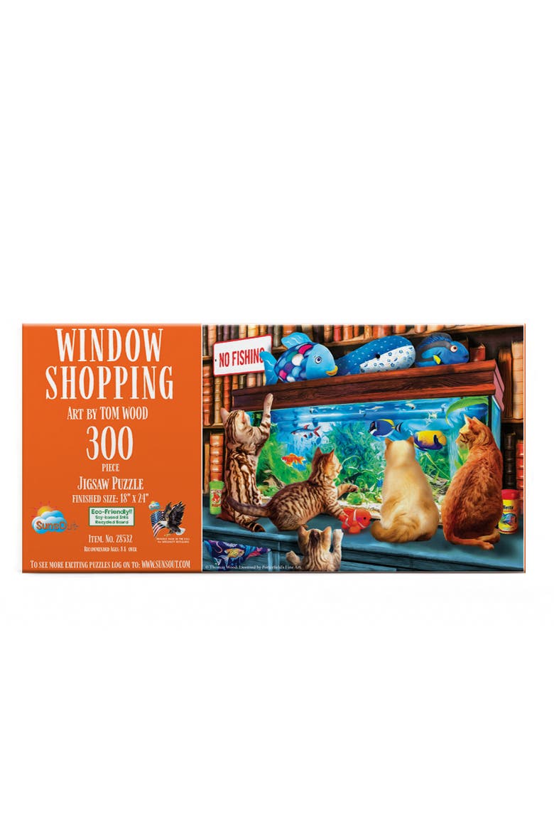 Window Shopping 300 piece Jigsaw Puzzle for Adults, Alternate, color, Multicolor