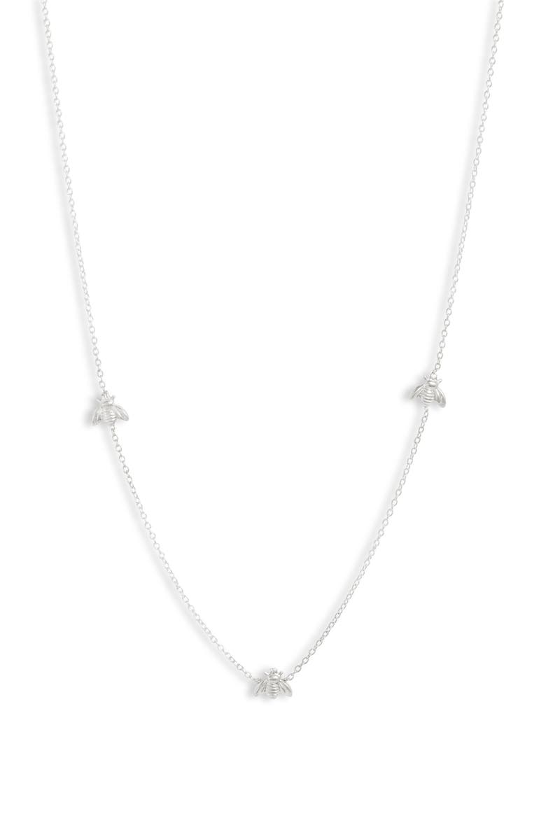 Set & Stones Beatriz Bee Necklace, Main, color, 