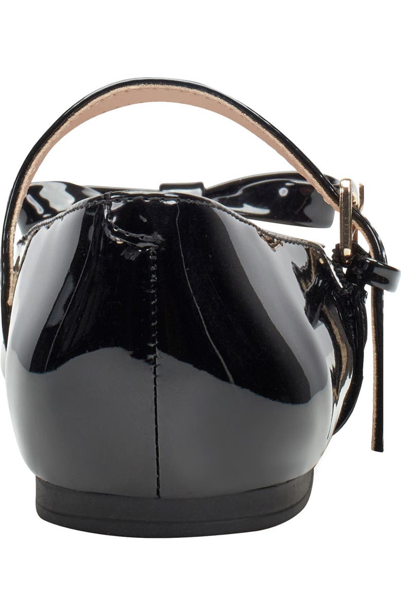 Bandolino Juletta Bow Mary Jane Flat, Alternate, color, Black