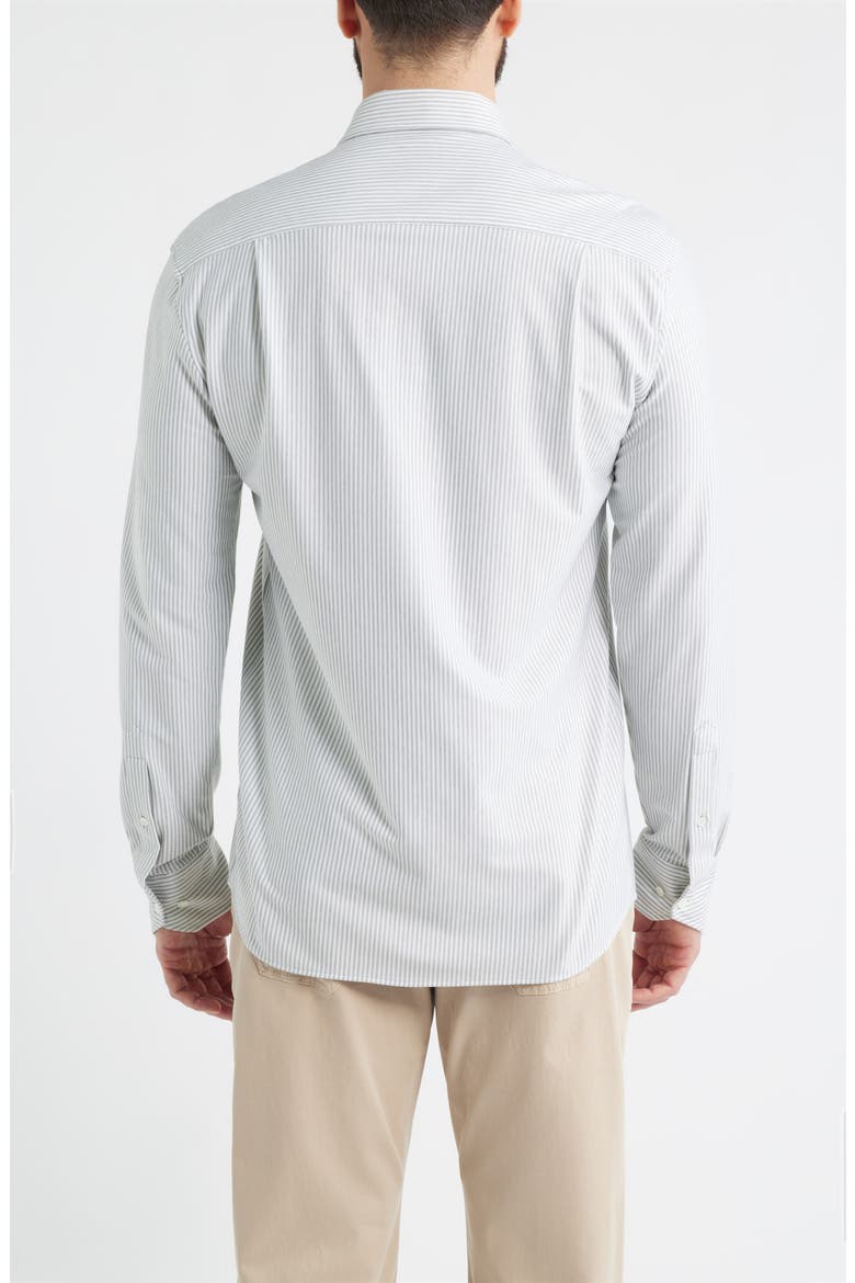 Crown Crafted Excursionist Flex Stripe Button-Up Shirt, Alternate, color, WILLOW