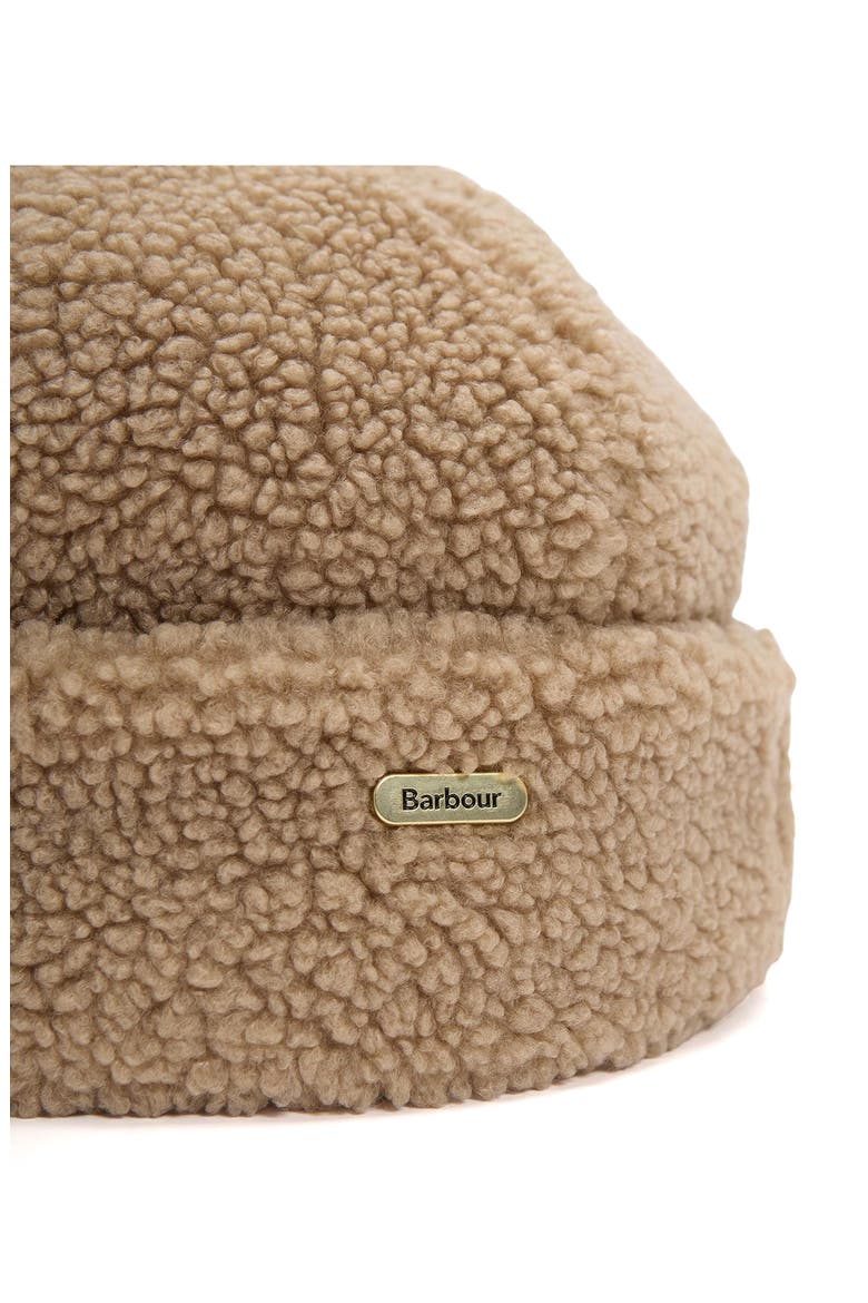 Cathy Faux Shearling Beanie, Alternate, color, LIGHT TRENCH