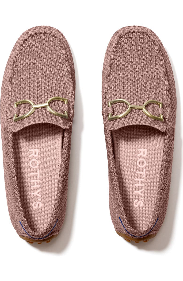 Rothy's The Double Bit Driver, Main, color, Rose Micro Check