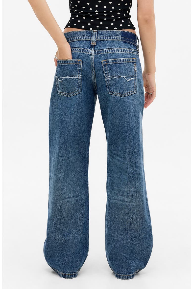 Kayla Wide Leg Jeans, Alternate, color, STORMY NIGHT