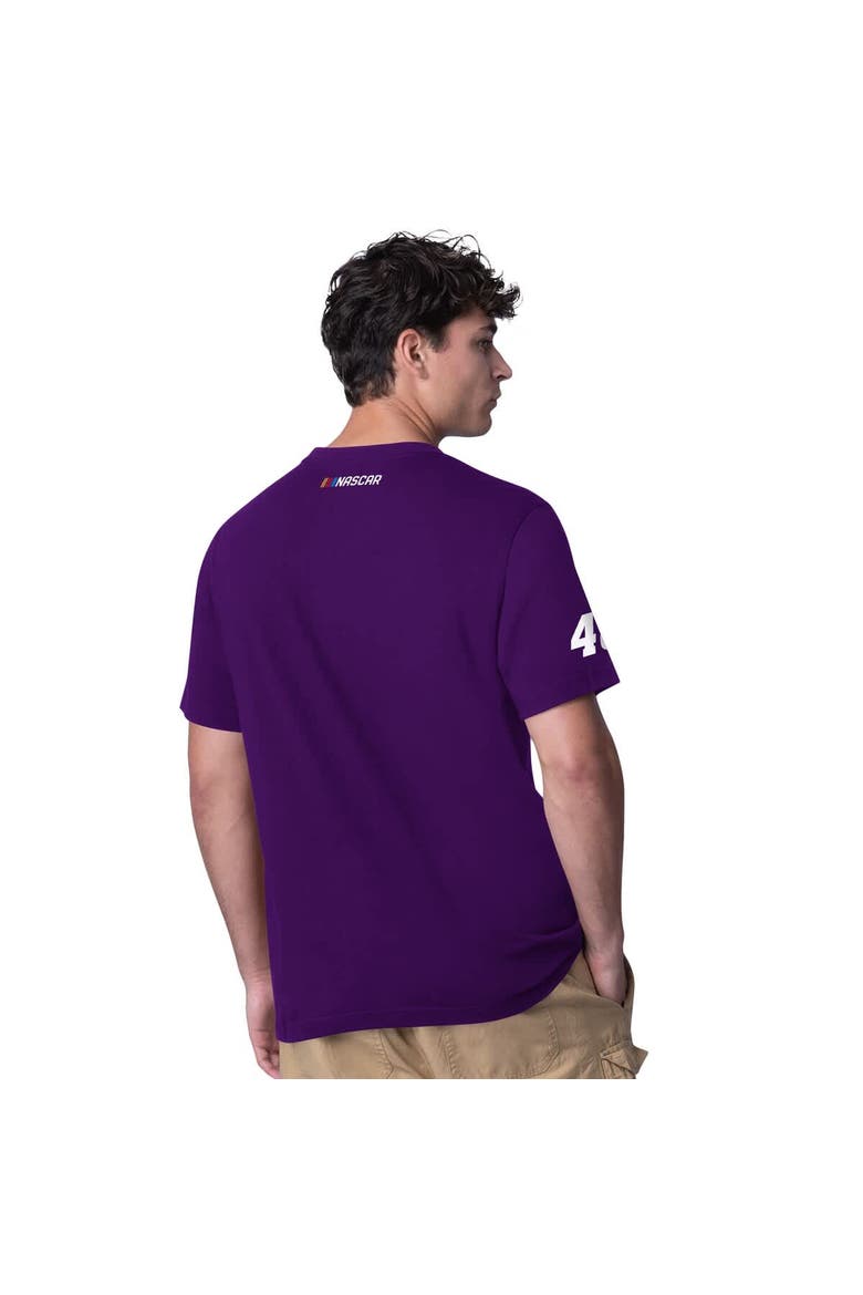 Men's Starter  Purple Alex Bowman Ally All Star Extreme T-Shirt, Alternate, color, Purple