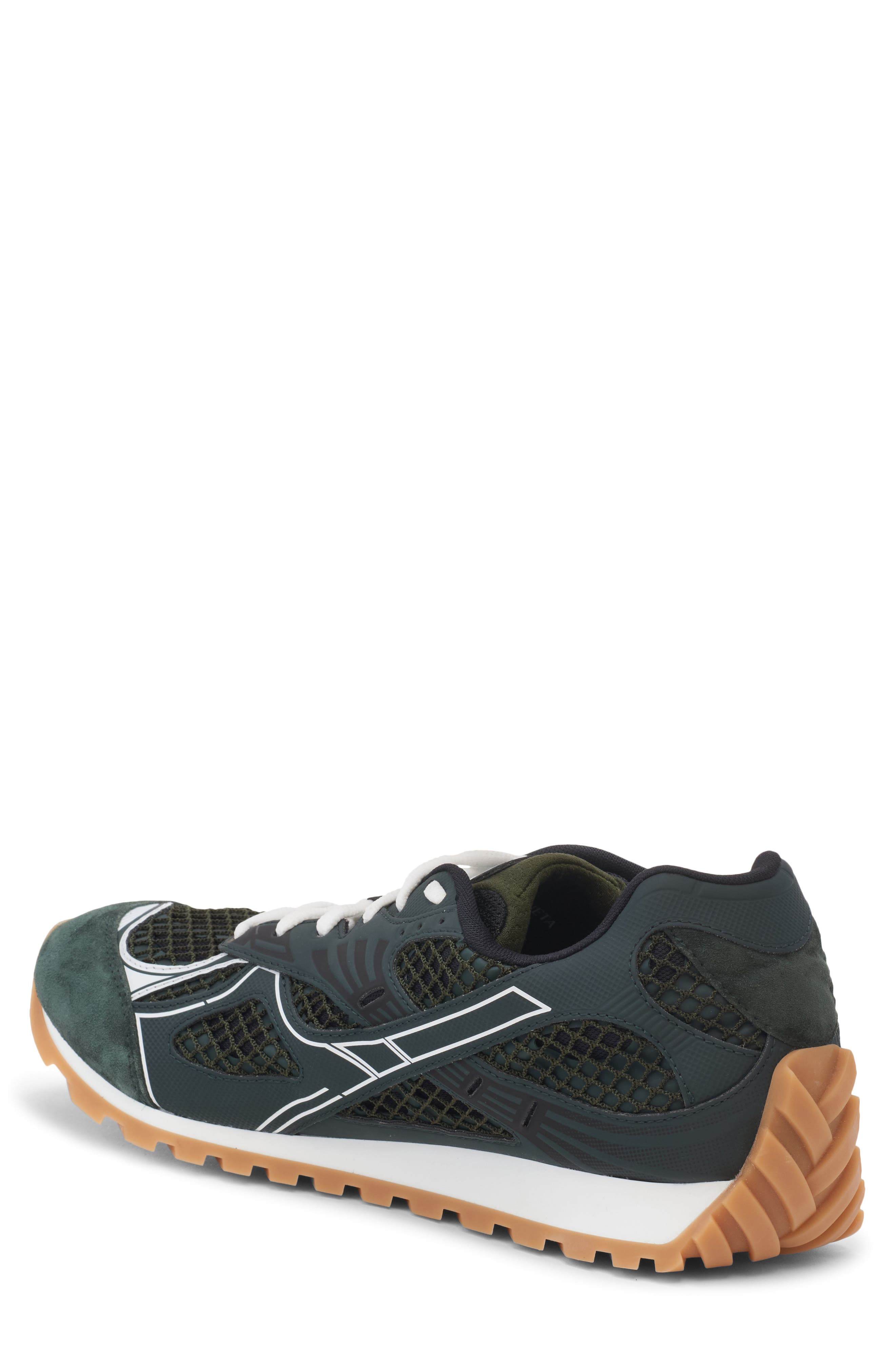 Bottega Veneta Orbit Low Top Sneaker, Alternate, color, 3264 Dark Green
