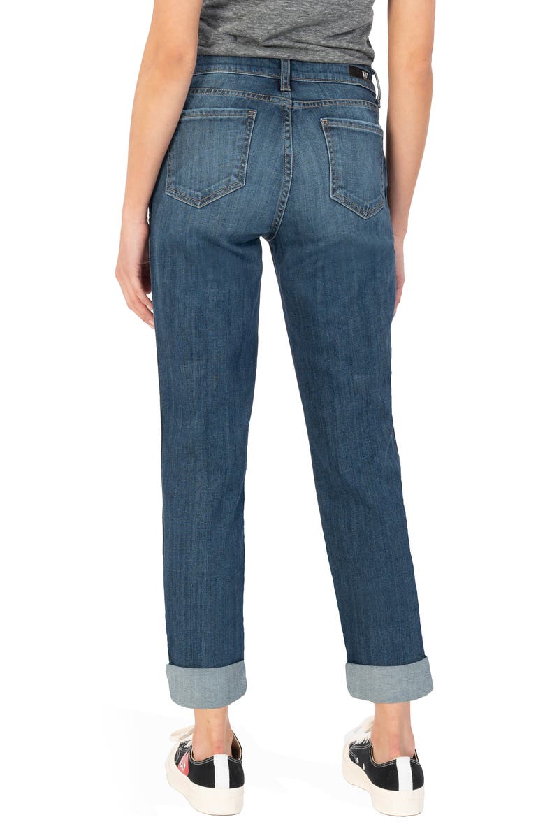 KUT from the Kloth Catherine Ab Fab High Waist Boyfriend Jeans, Alternate, color,