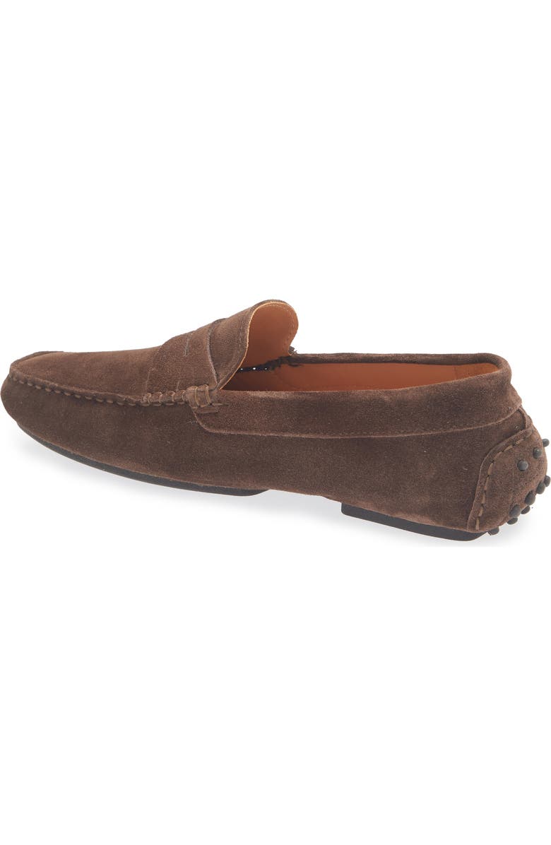 Gentle Souls Redondo Penny Loafer, Alternate, color, Brown Suede
