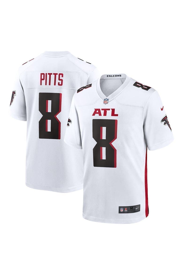 Men's Nike Kyle Pitts White Atlanta Falcons Game Jersey, Alternate, color, White