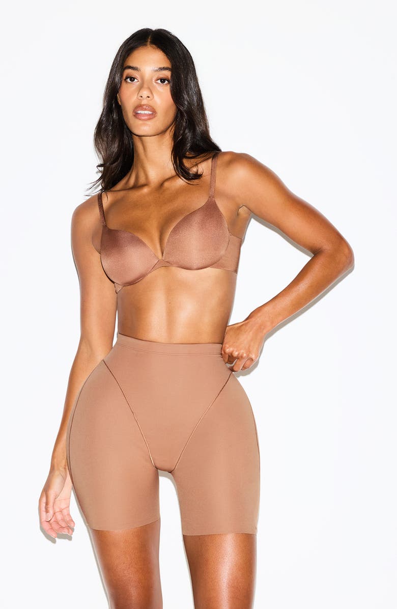 SKIMS Ultimate Body Butt & Hip Enhancing Shorts, Alternate, color, Sienna
