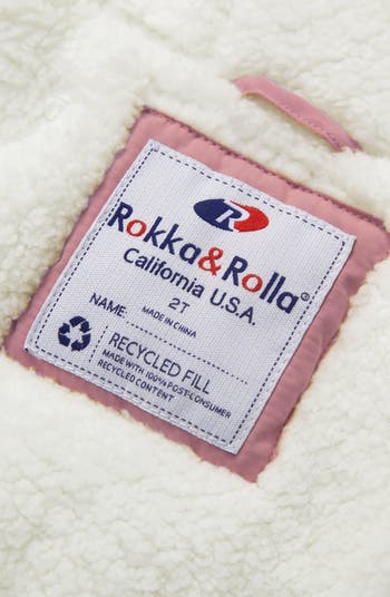 Borg Lining Puffer Coat