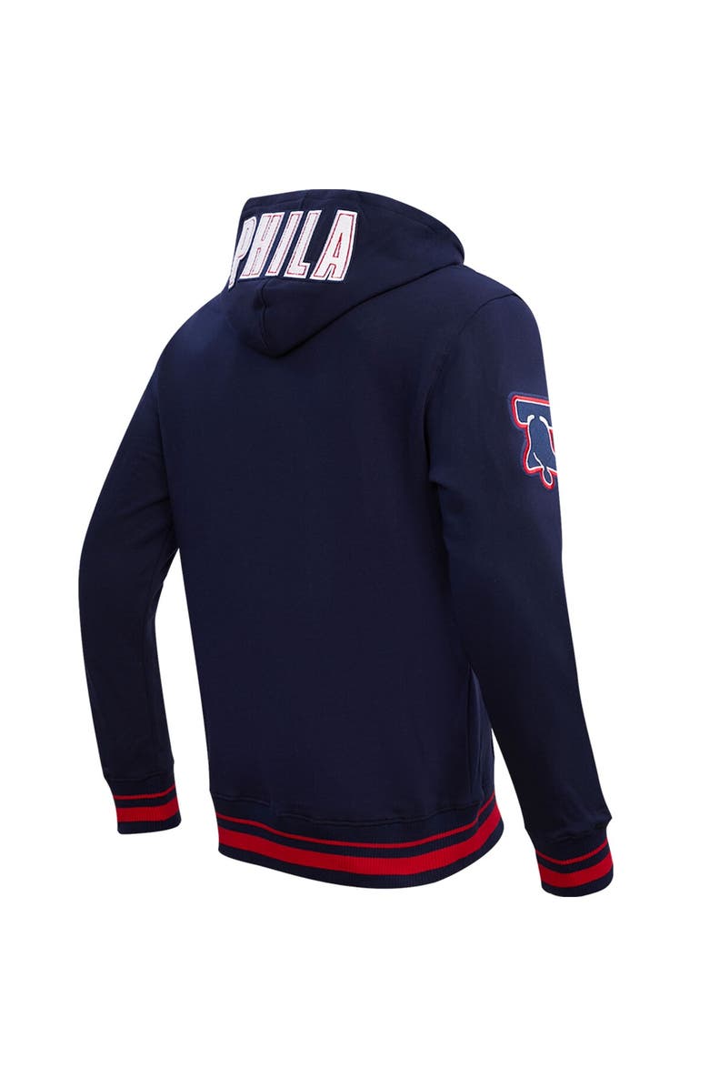 PRO STANDARD Men's Pro Standard Joel Embiid Navy Philadelphia 76ers 2023/24 City Edition Name & Number Pullover Hoodie, Alternate, color, 