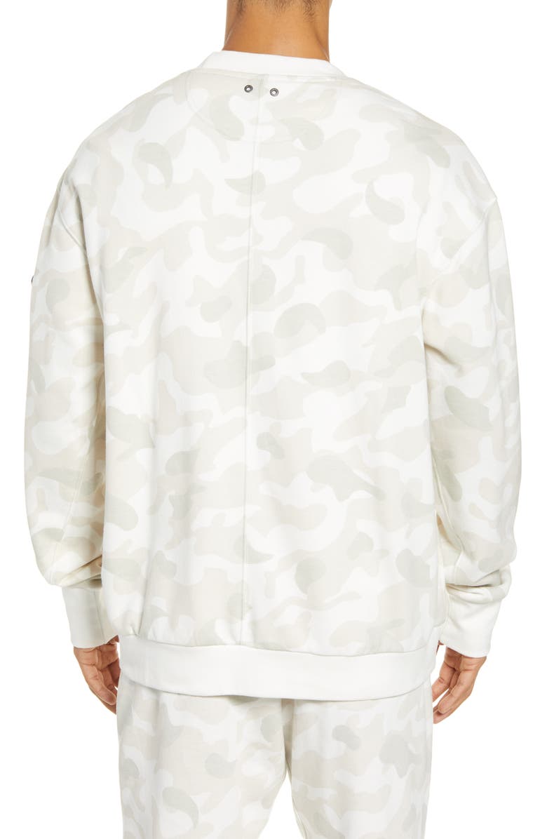 Nike Sportswear Camo Crewneck Sweatshirt, Alternate, color, 