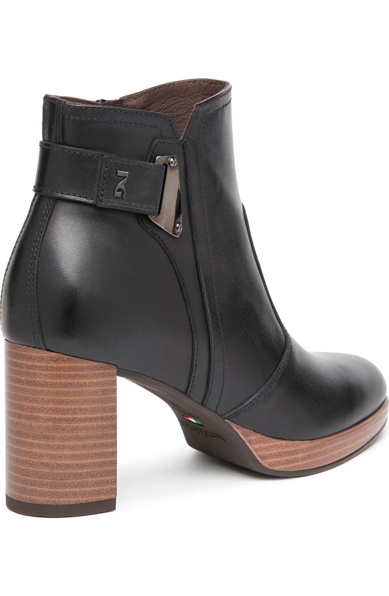 NeroGiardini Platform Bootie, Alternate, color, Black