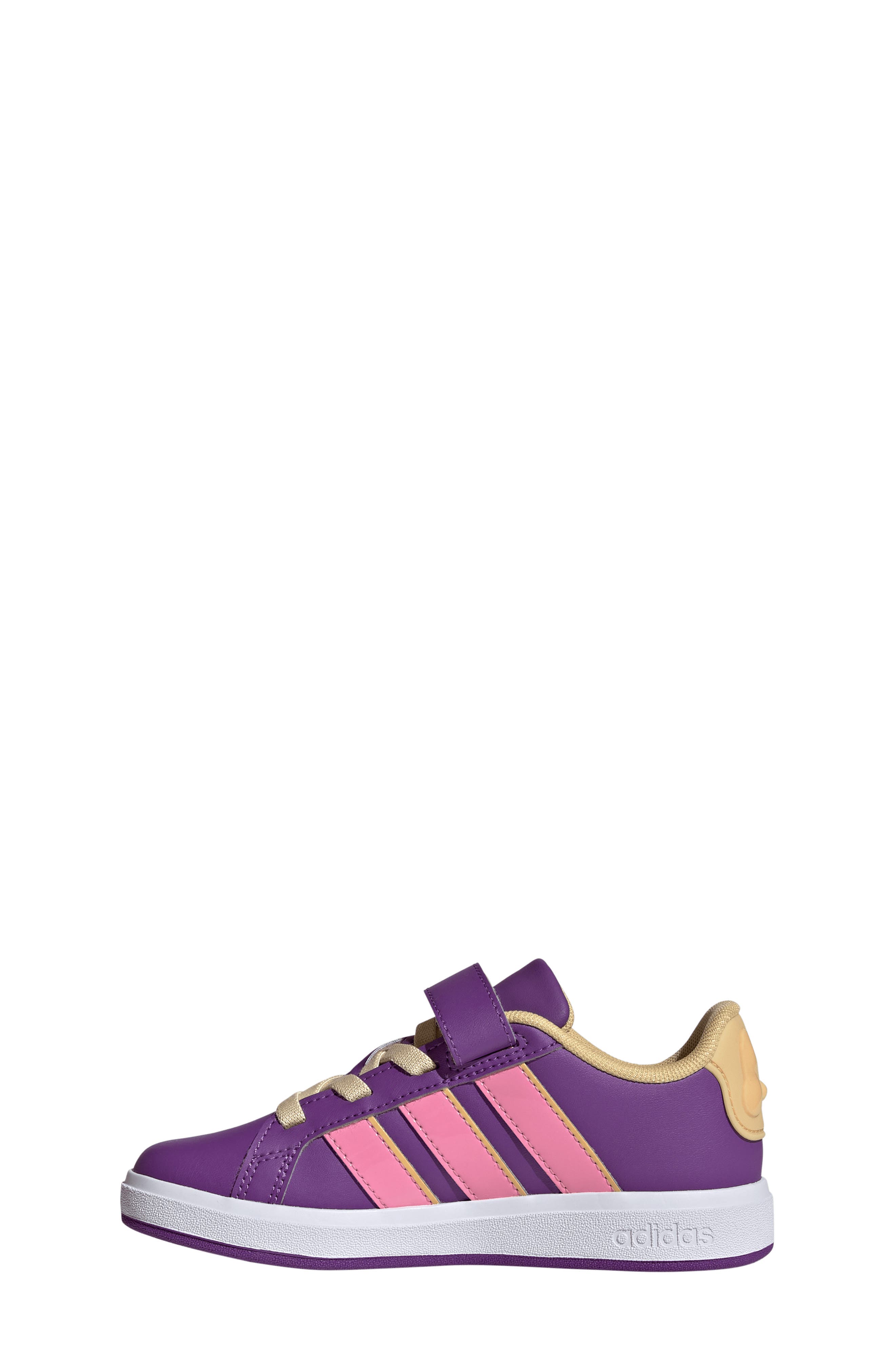 x Marvel Kids' Grand Court Sneaker, Alternate, color, PURPLE/ ST TROPIC BLOOM/ WHITE