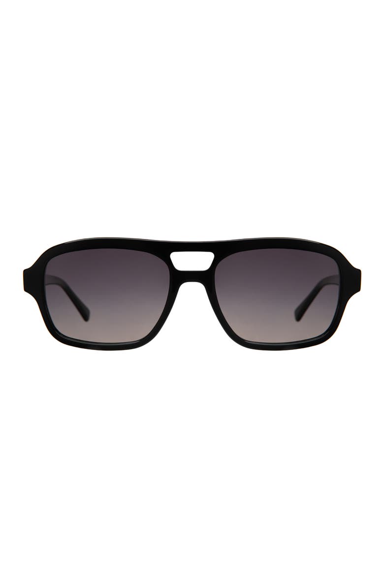 Lyndon Eyewear Morningside Sunglasses, Main, color, Black / Grey