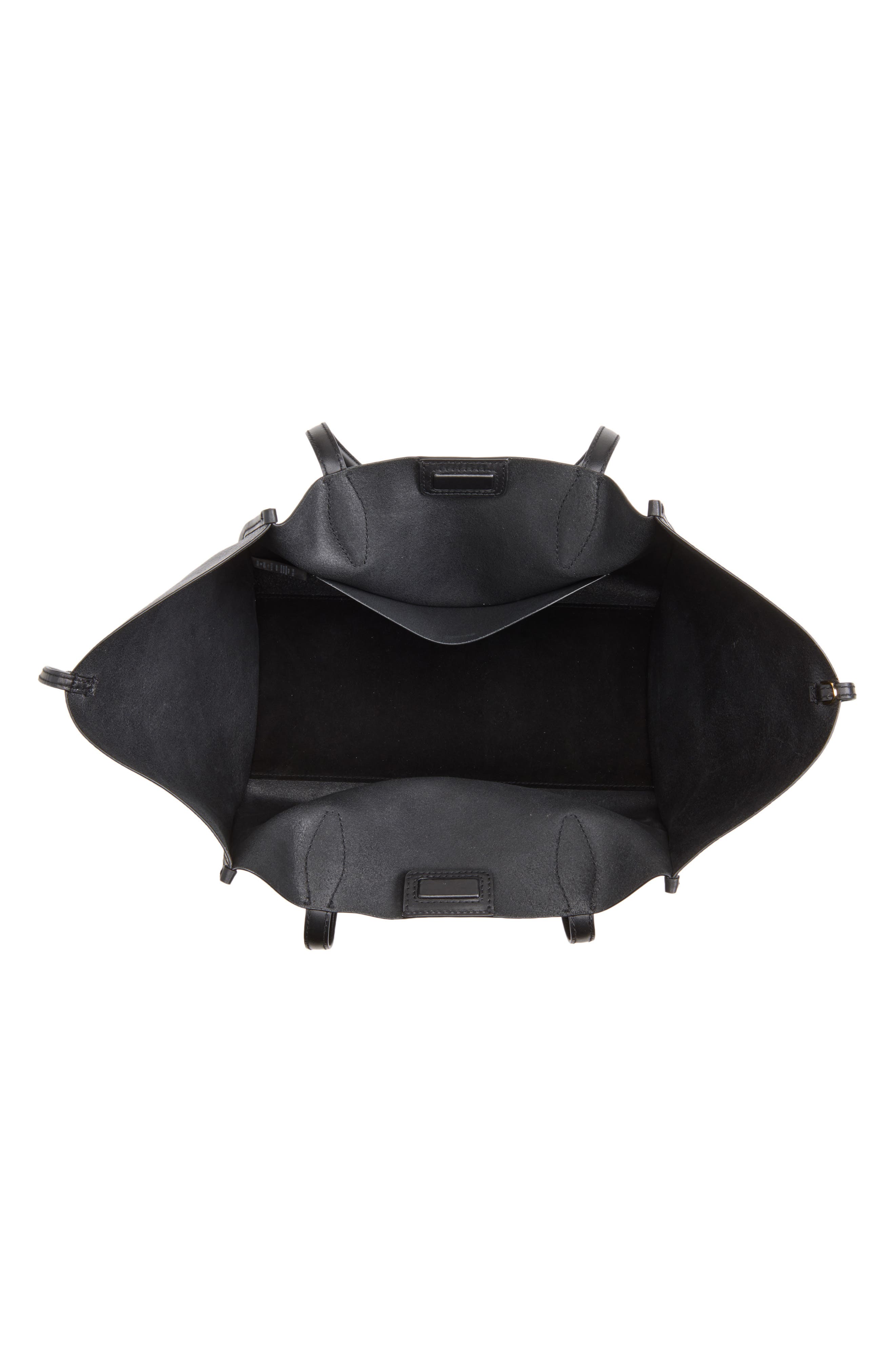 The Lexington Leather Tote, Alternate, color, TRUE BLACK