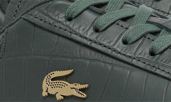 Мужские кроссовки Lacoste Baseshot Croc Debossed Low Top Sneaker — фото 7
