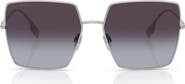 Burberry 58mm Gradient Square Sunglasses
