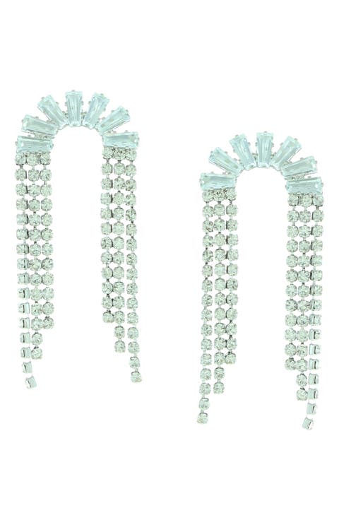Emelia Crystal Drop Earrings
