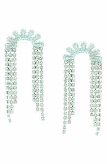 OLIVIA WELLES Emelia Crystal Drop Earrings