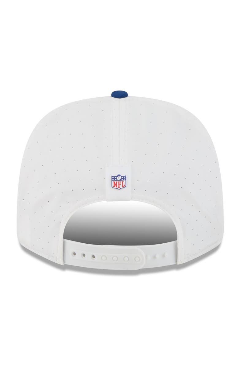 New Era Men's New Era  White/Royal Indianapolis Colts 2025 NFL Training Camp 9SEVENTY Adjustable Hat, Alternate, color, 