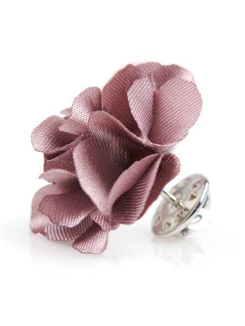Brooklyn Brigade Floral Lapel Pin In Pink
