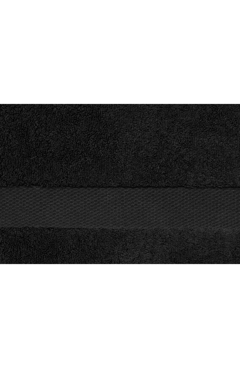 SFERRA Bello Nuovo Combed Cotton Bath Towel, Alternate, color, Black