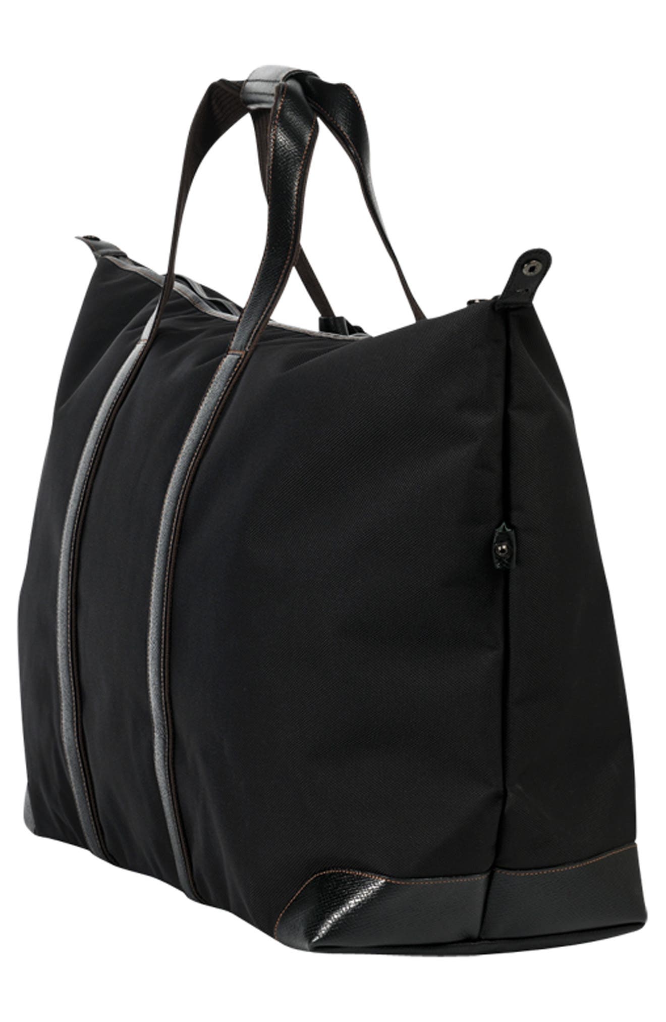 Longchamp Boxford Canvas & Leather Travel Bag, Alternate, color, 