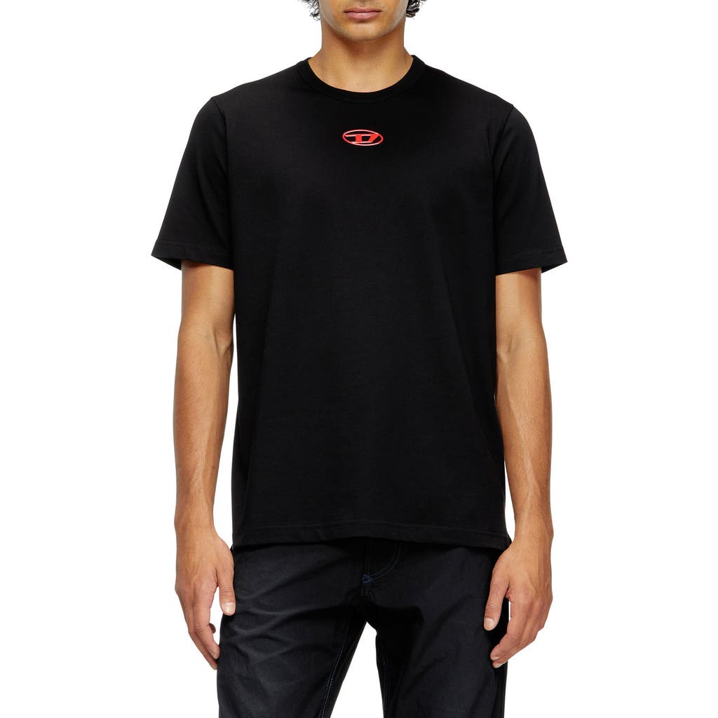 Diesel ® Metallic Oval D Logo T-shirt