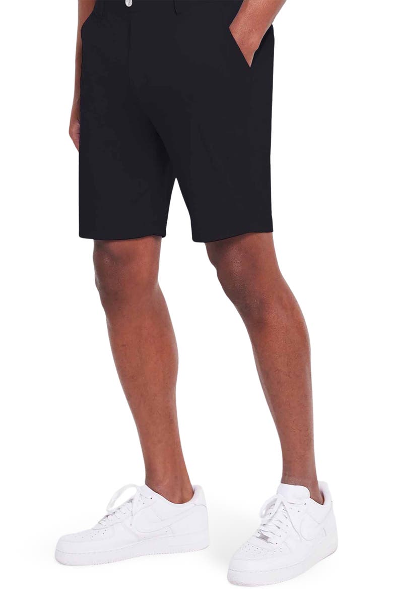 Redvanly Hanover Pull-On Shorts, Alternate, color, Tuxedo