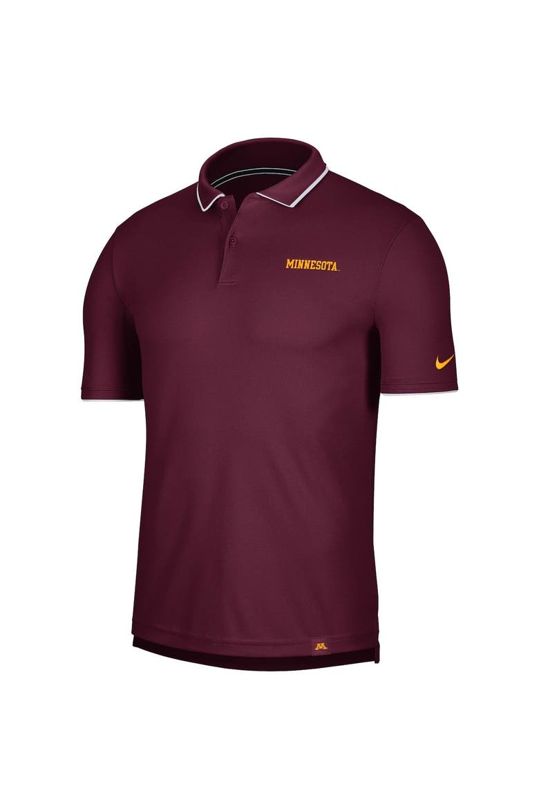 Men's Nike Maroon Minnesota Golden Gophers Performance Polo, Alternate, color, Maroon