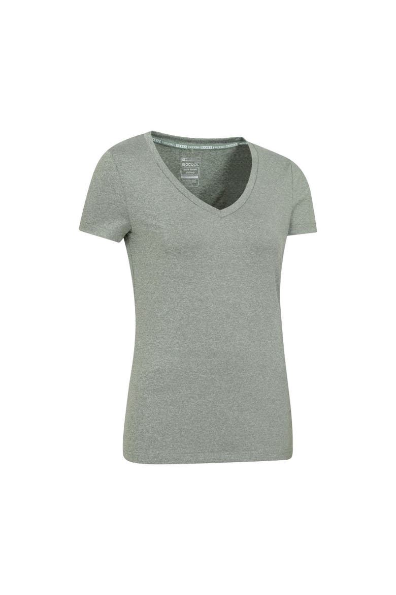 Vitality V Neck T-Shirt, Alternate, color, Khaki Green
