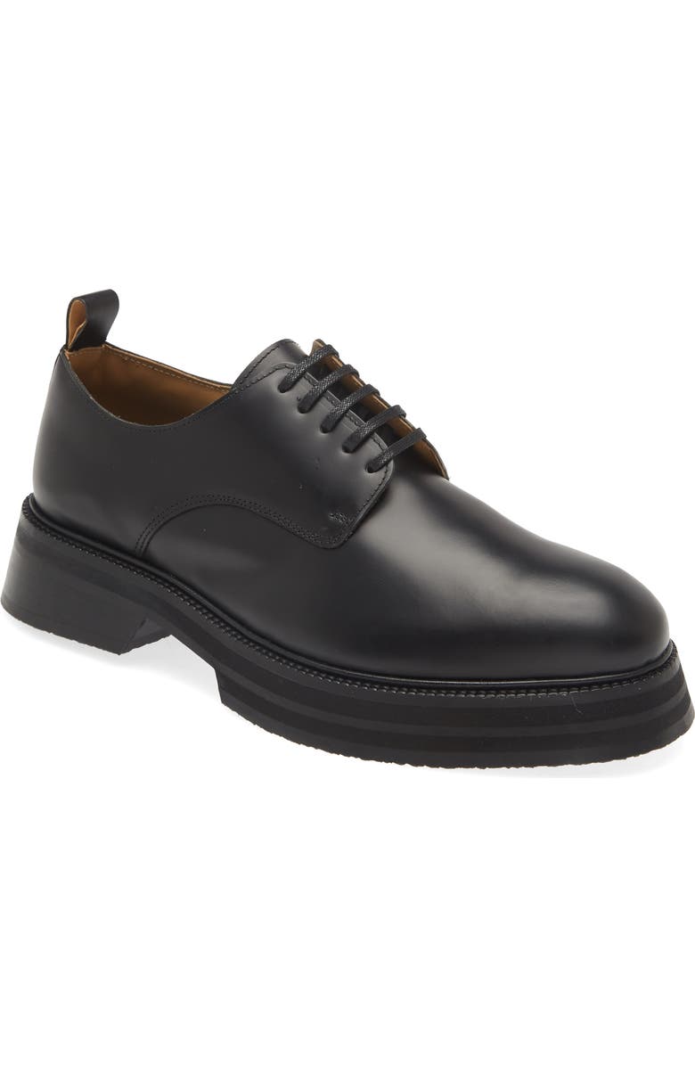 VINNY'S Officer Leather Derby, Main, color,