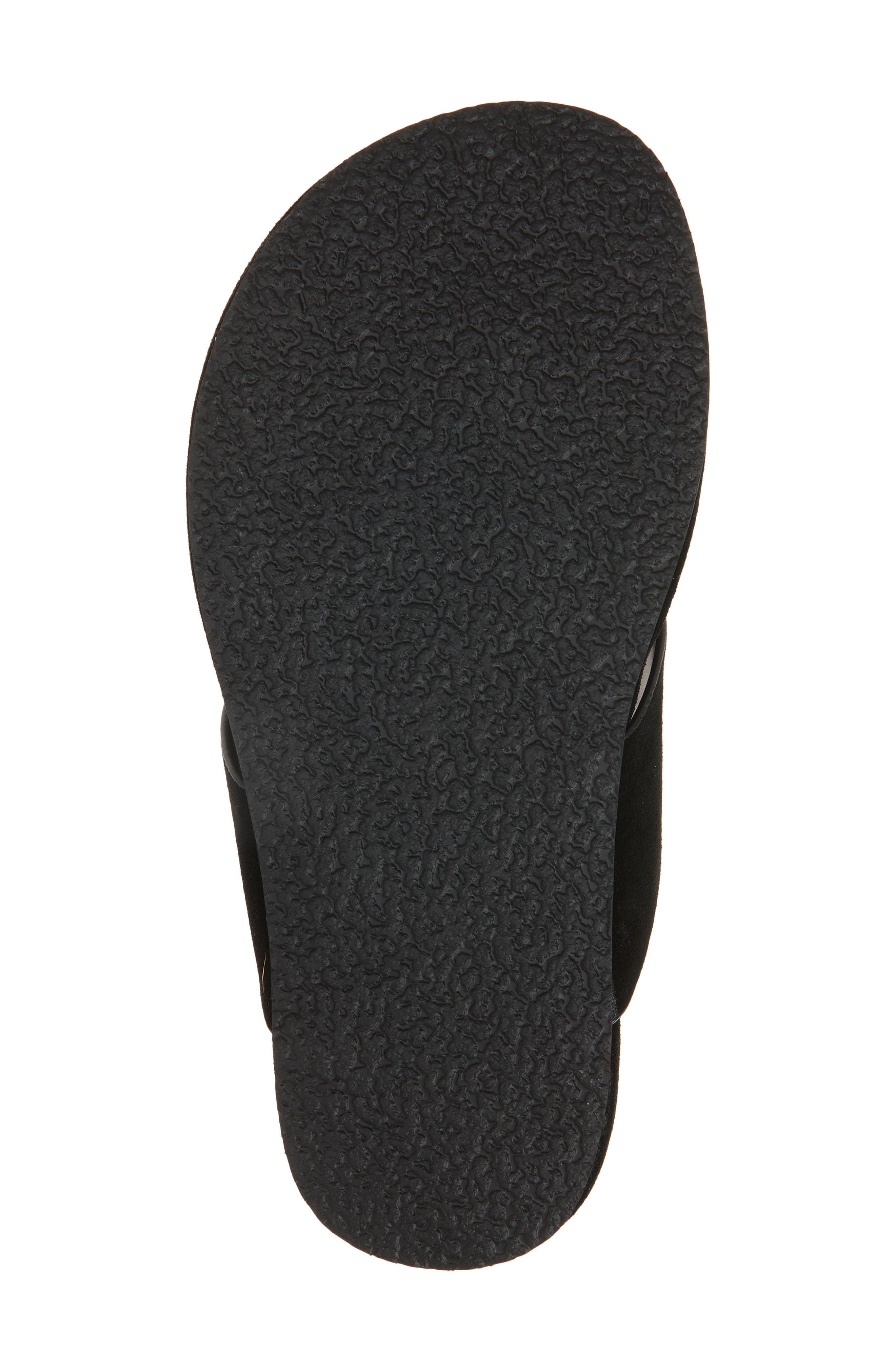 Jeffrey Campbell Relaxer Platform Thong Sandal, Alternate, color, Black Suede Black