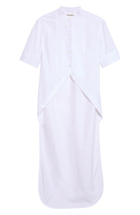 Cotton Bib Shirt